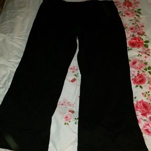 Black sweat pants